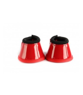 Cloches néoprènes laquées - rouge - la halle aux minis
