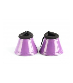 Cloches néoprènes laquées - violet - la halle aux minis