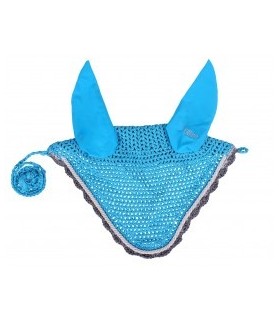 Bonnet shetland et poney - bleu ciel - la halle aux minis