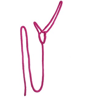 Licol éthologique taille universelle rose_ la halle aux minis