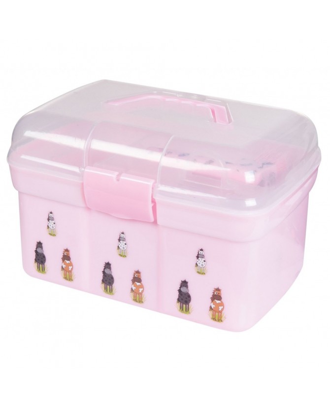 Boite de pansage Rose Little Horse
