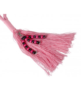 Licol éthologique corde "Combi Liberty"- rose - la halle aux minis