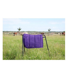 tapis shetland en velours daim - violet - La Halle aux minis