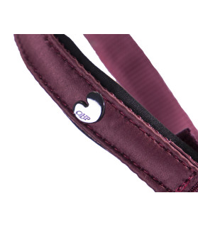 licol lily - mini shetland - bordeaux - la halle aux minis