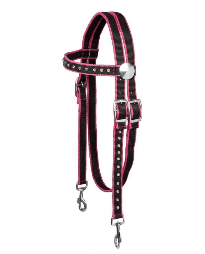 Bridon Western Waldhausen Virginia - Marron Foncé - Taille Unique - Équitation Western