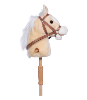Cheval à roulette Bella - couleur beige -  La halle aux minis
