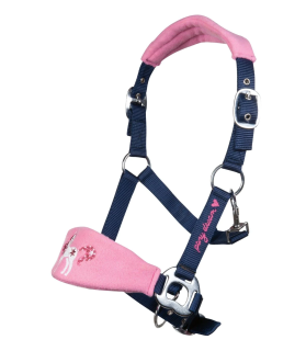 Licol Dream Poney bleu- Mini-shetland - la halle aux minis