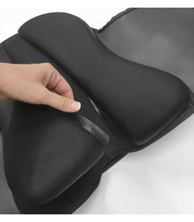 Selle éducative wintec noir - matelassure - la halle aux minis
