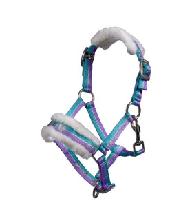 licol funny horse - shetland - turquoise - la halle aux minis