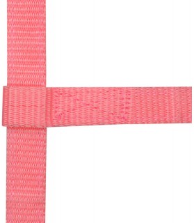 510033013_Licol_nylon_poulain_mini_rose_lahalleauxminis