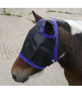 Masque anti-mouche - noir - 
 shetland - la halle aux minis