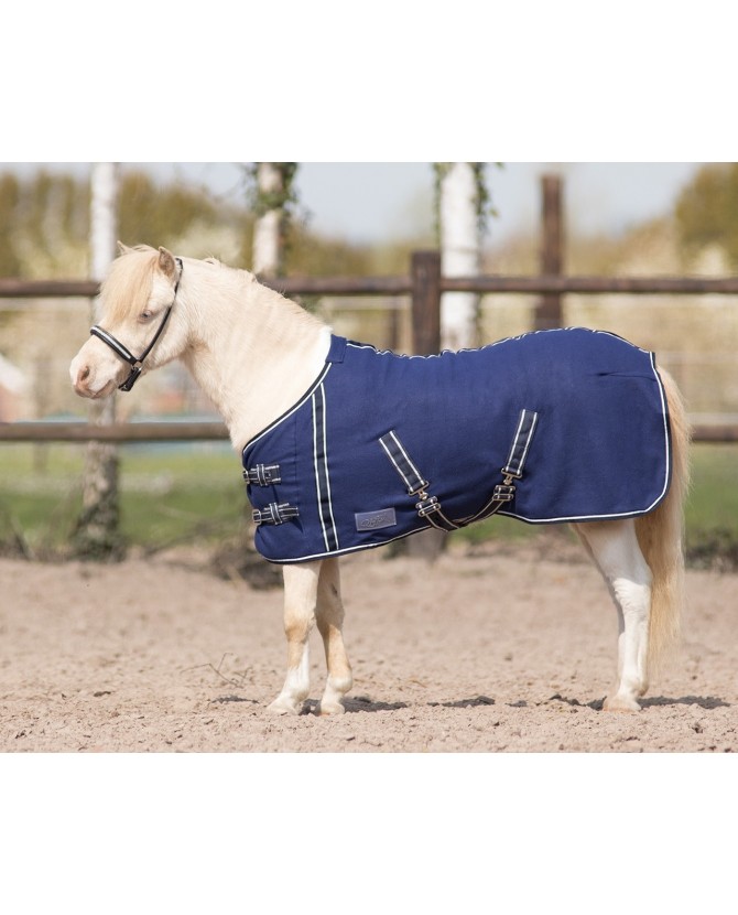 polaire uni bleu - la hallea ux minis